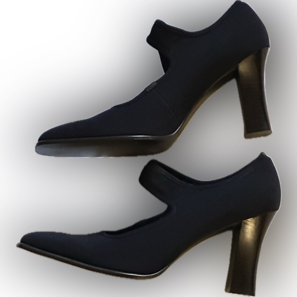 Nine West Cloud 9. Midnight Blue High Heel NWOT Size 10 1/2 - Picture 2 of 7